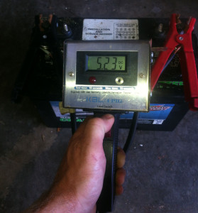 Marine Battery Load Inspection